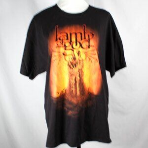Vintage 2000s Y2K Lamb of God Metal Band Tee - Unisex Size XL